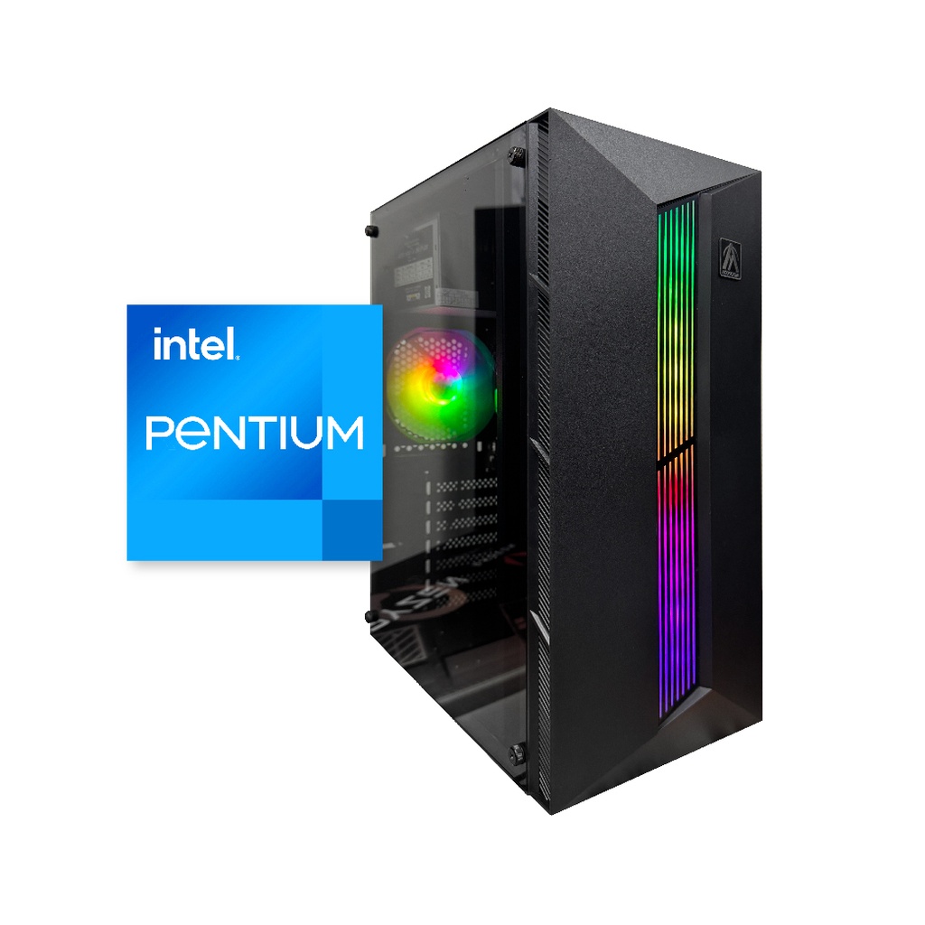 MELI PC ARMADA PENTIUM GOLD G7400 8GB 240GB MONI 19 WIFI RGB