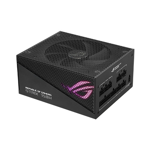 FUENTE ASUS ROG STRIX AURA EDITION GAMING 750W BLACK POWER SUPPLY 80 PLUS GOLD SIN CABLE POWER (ROG-STRIX-750G-AURA-GAMING)