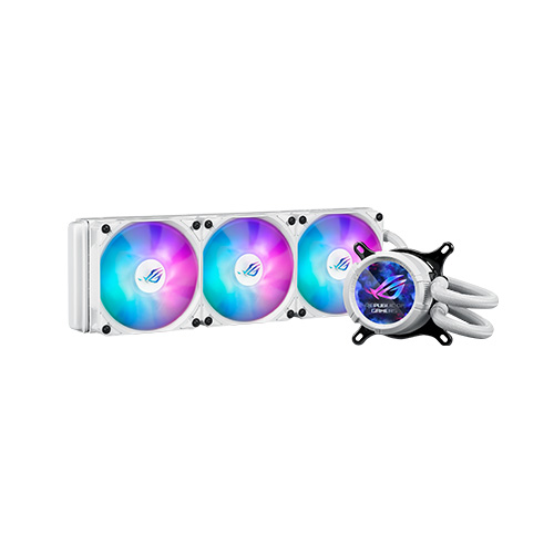 WATER COOLER ASUS ROG STRIX LC III 360 ARGB LCD WHITE (ROG STRIX LC III 360 ARGB LCD WHT)