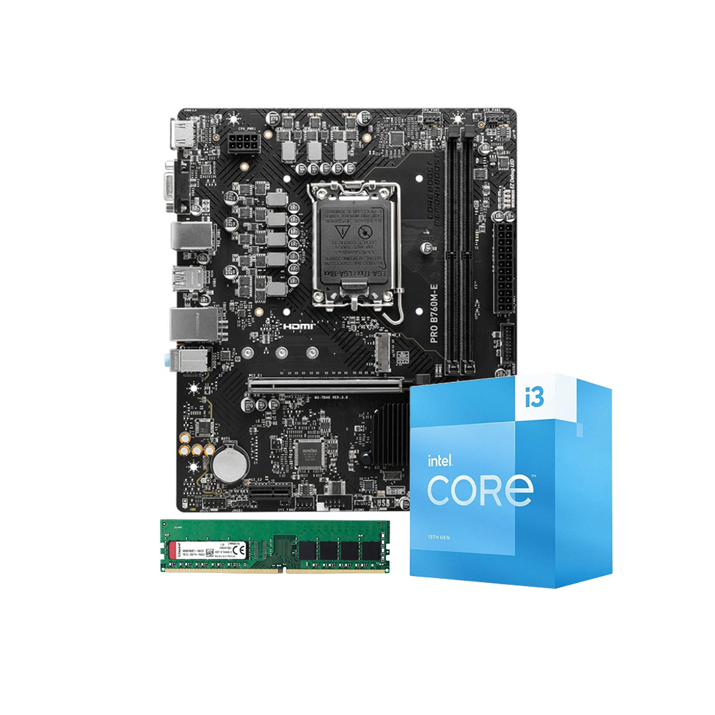 Combo Actualización Intel Core i3 13100 + Mother + 16gb ddr4