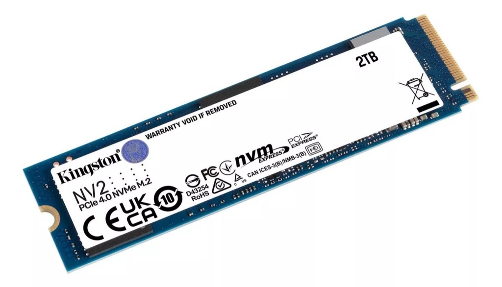 Disco Solido Ssd 2Tb M2 Nvme Kingston Nv3