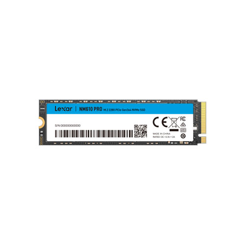 Disco Solido Ssd 1TB M2 NVME NM610 PRO LEXAR (LNM610P001T-RNNNU)