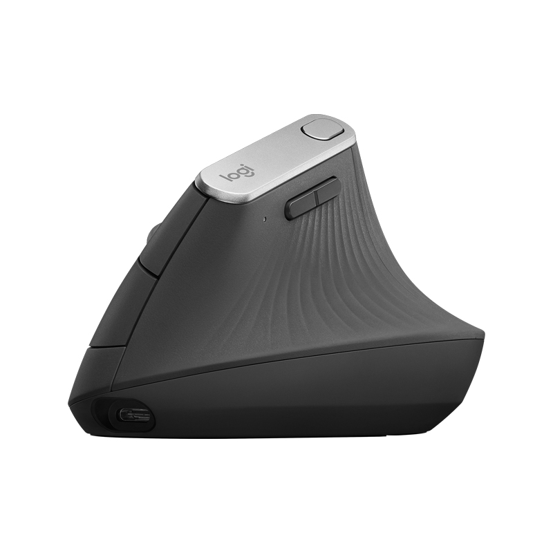 Mouses LOGITECH MX VERTICAL WIRELESS 2.4 GHZ - BLUETOOTH - USB BLACK (910-005449)