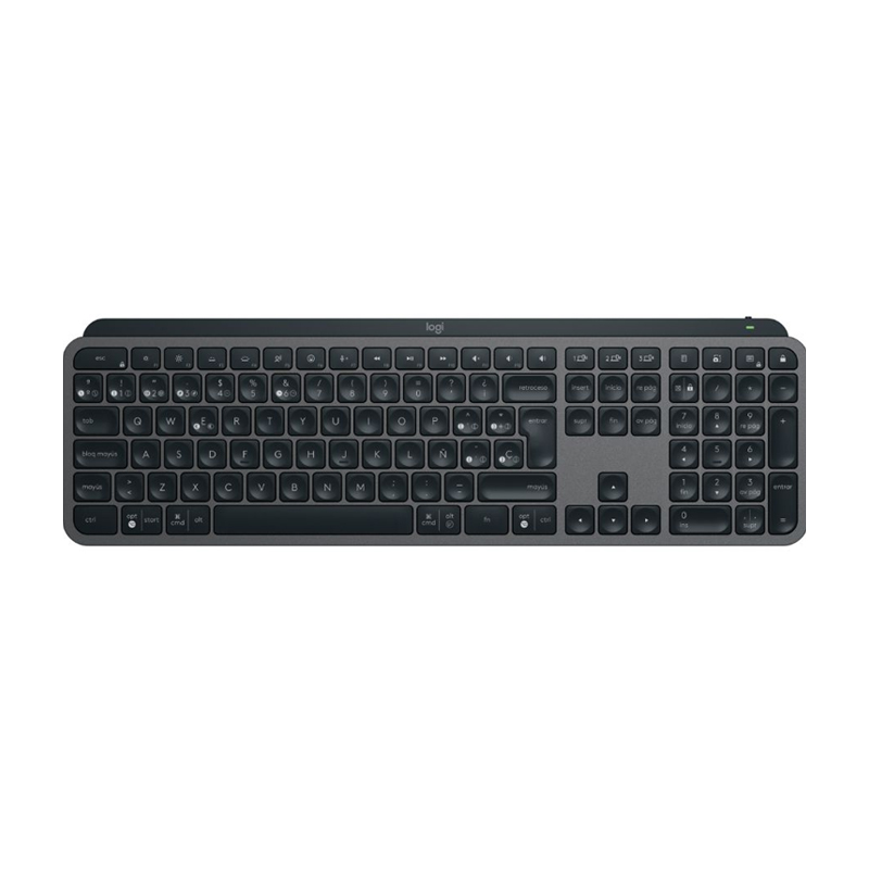 Teclado Logitech Inalámbrico Mx Keys Español Negro (920-011561)