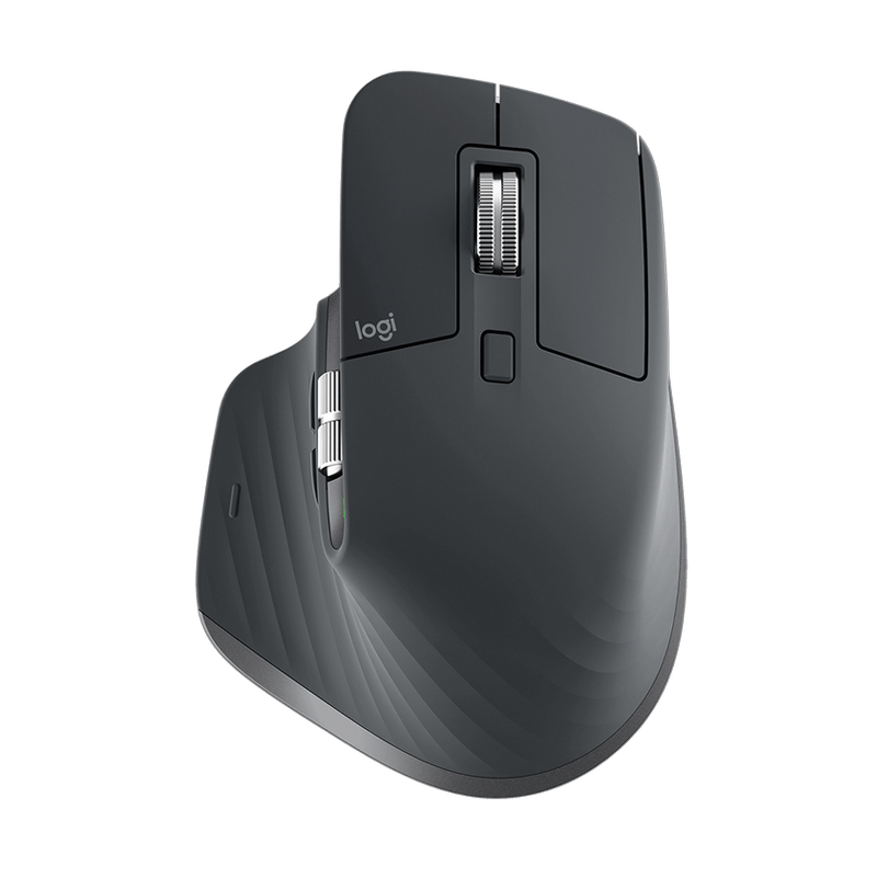 MOUSE LOGITECH MX MASTER 3S PERFORMANCE WIRELESS (SPACE GREY) (910-006561)