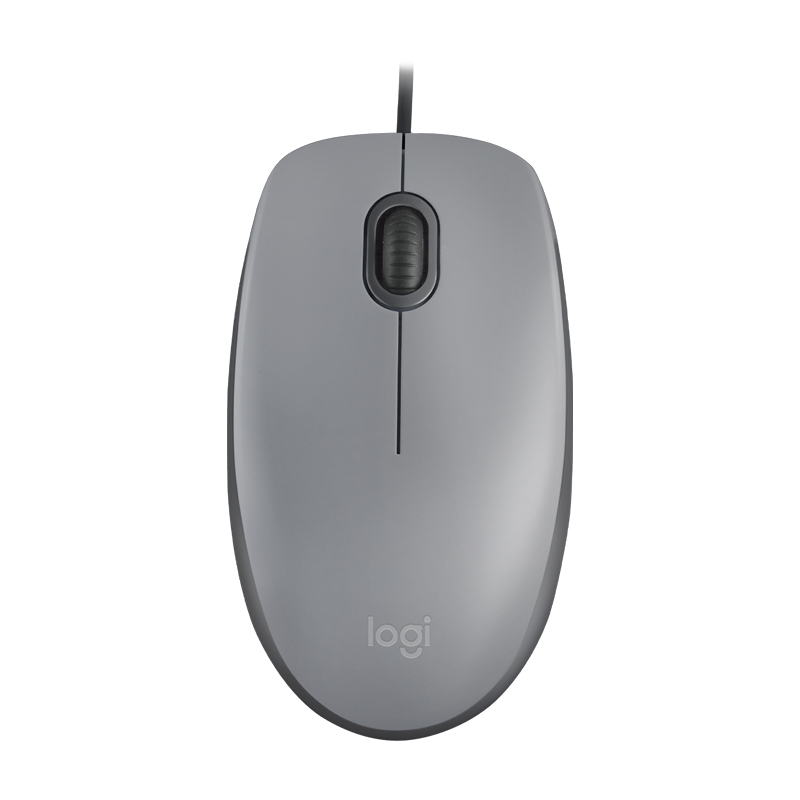 MOUSE LOGITECH M110 USB GRAY (910-006757)