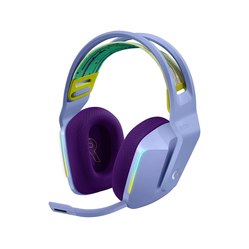 Auricular LOGITECH G733 LILA RGB (981-000889)
