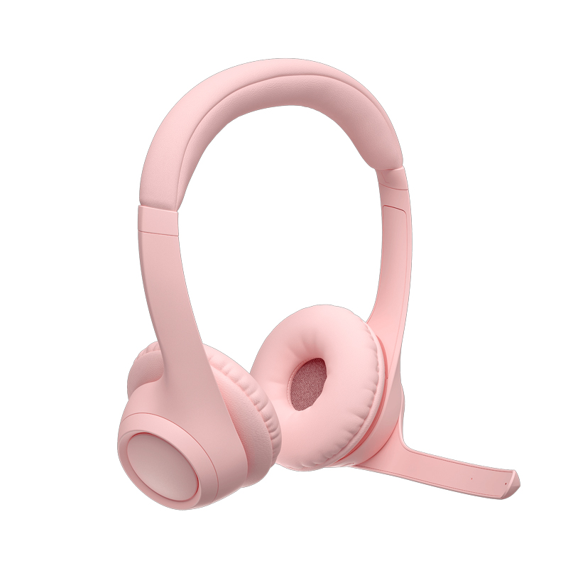 Auricular Logitech Zone 300 Inalámbrico Con Micrófono Rosa (981-001411)