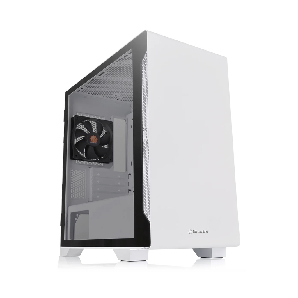 Gabinete THERMALTAKE S100 TG SNOW WHITE TEMPERED GLASS (CA-1Q9-00S6WN-00)