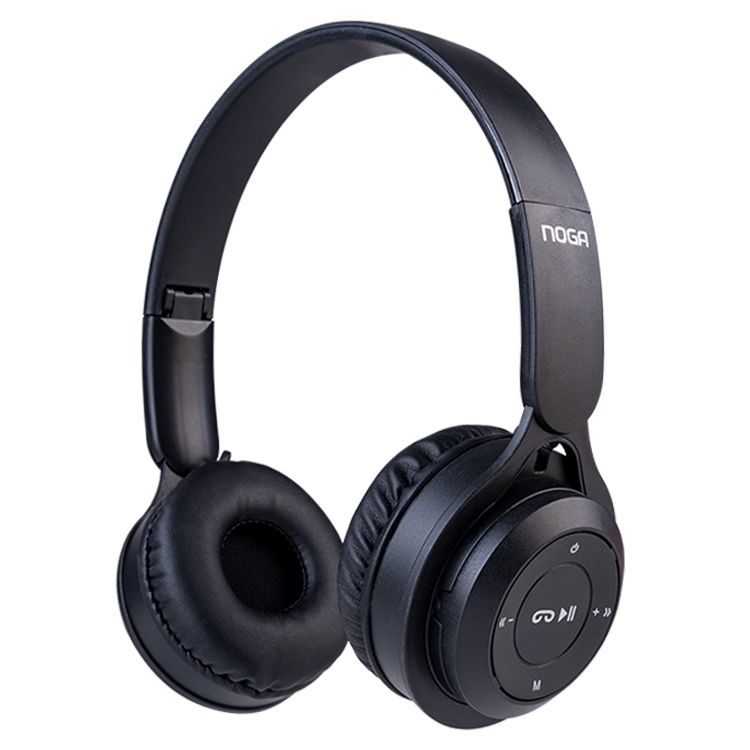 Auricular NOGANET VINCHA NEGRO ARIS BLUETOOTH MANOS LIBRES (NG-A208BT)