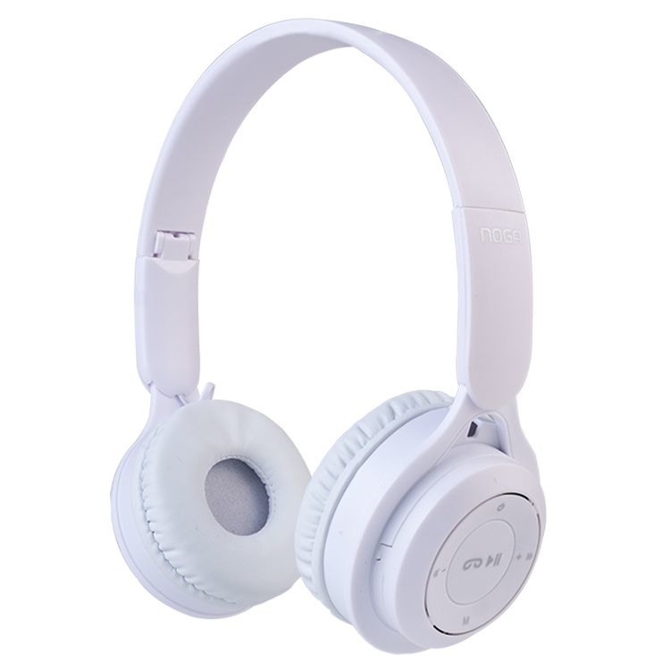 Auricular NOGANET VINCHA BLANCO ARIS BLUETOOTH MANOS LIBRES (NG-A208BT)