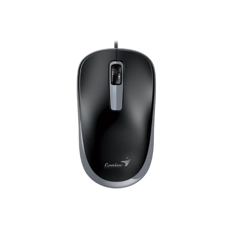 MOUSES GENIUS USB SILENT BLACK GREY (DX-125S)