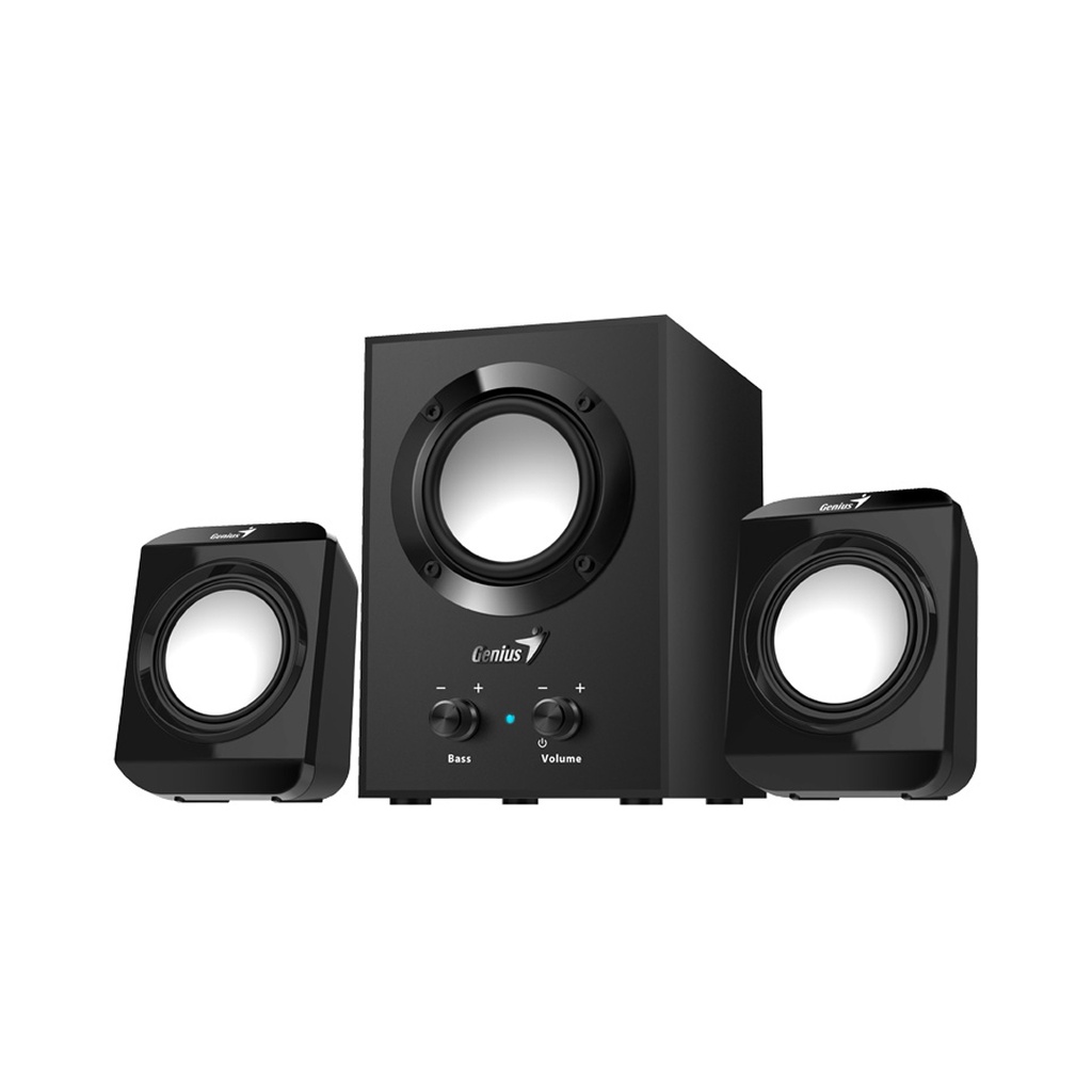 PARLANTE GENIUS BLACK SUBWOOFER MULTIMEDIA 2.1 10 WATT (SW-2.1 300)