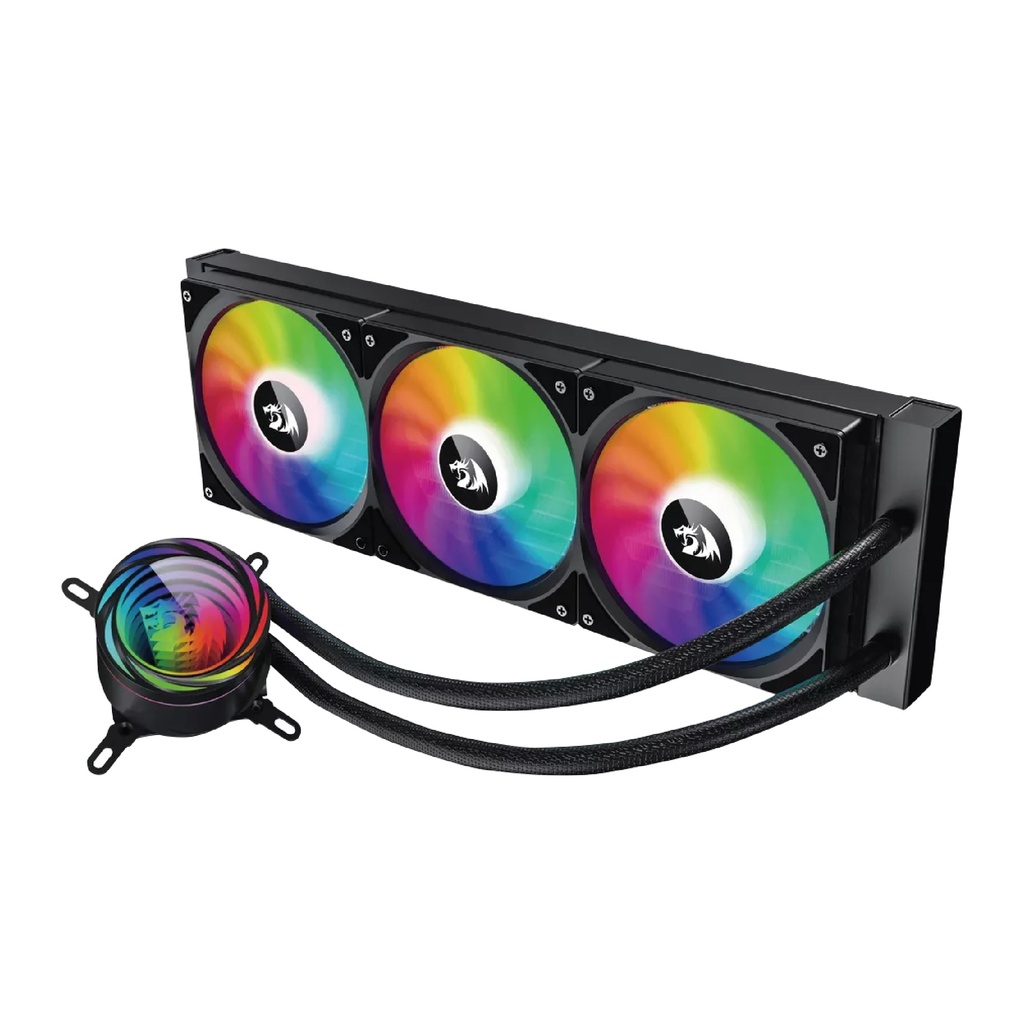 Cooler CPU WATER COOLER REDRAGON RGB BLACK (CCW-1018) (6950376725486)