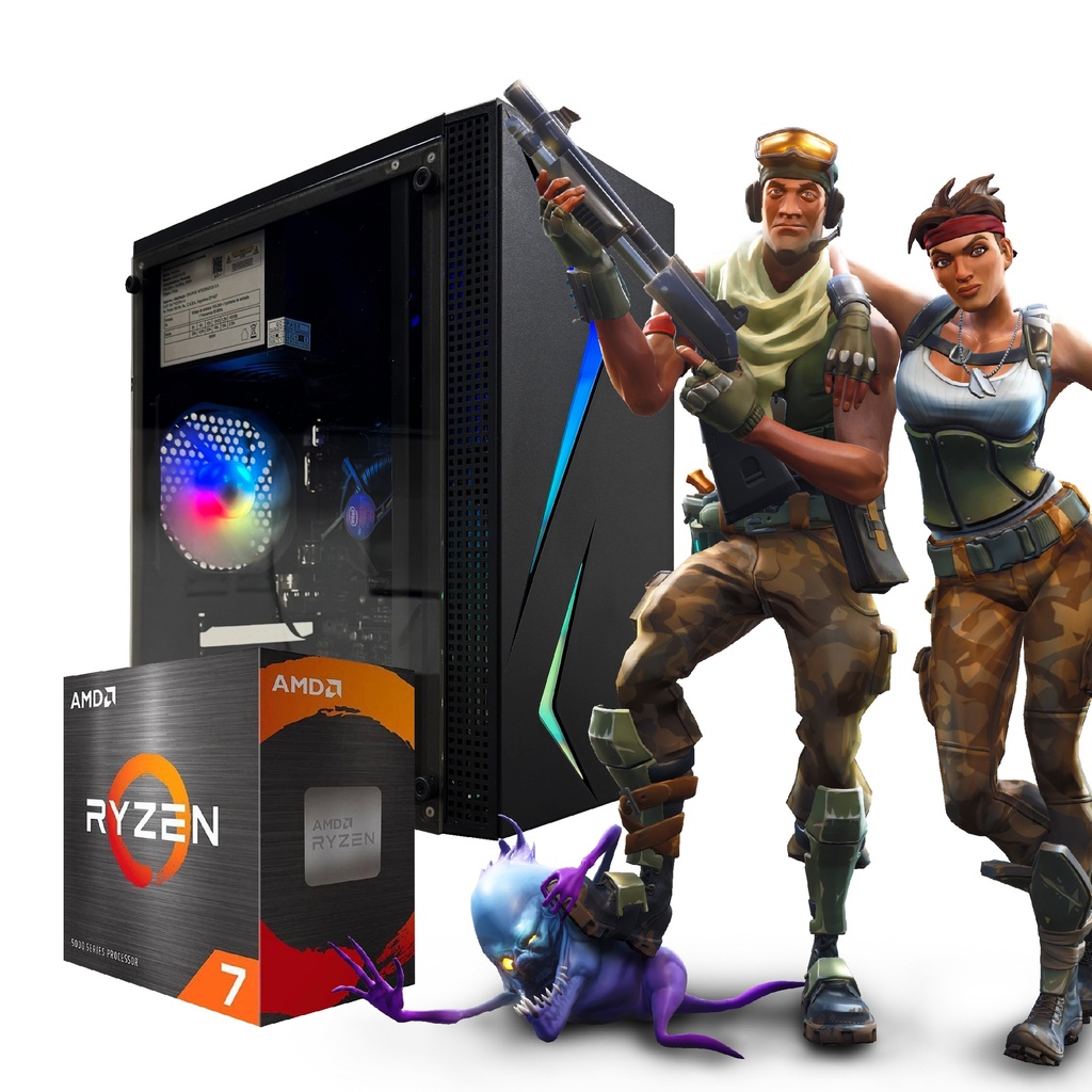 Pc AMD RYZEN 7 5700G 16GB 1TB RGB VOLTIX