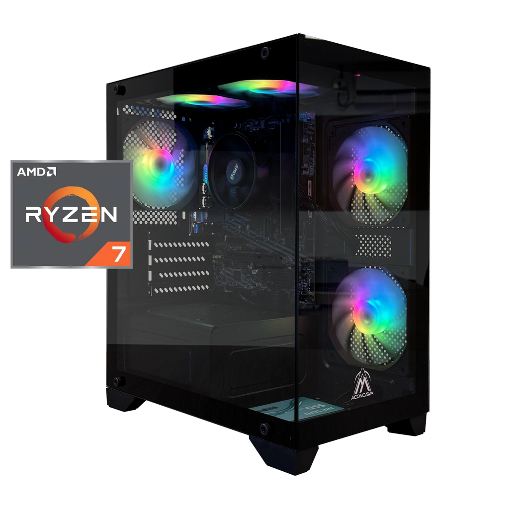 Pc AMD 5700G 32GB 1TB WIFI RGB AURA