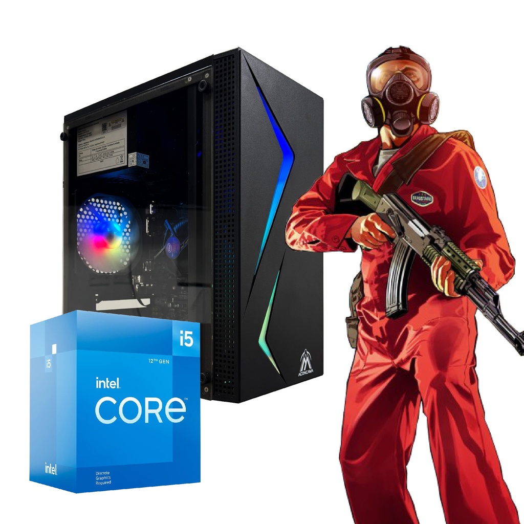 PC INTEL i5 10400 8GB 240GB RGB VOLTIX