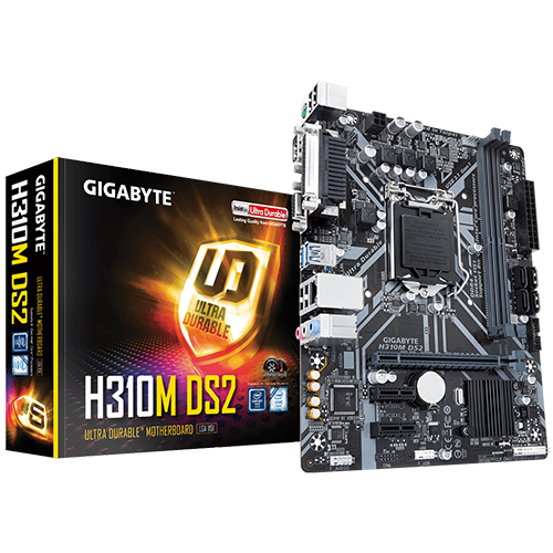 OUTLET BB: MOTHER GIGABYTE H310M-DS2 (1151) 8TH