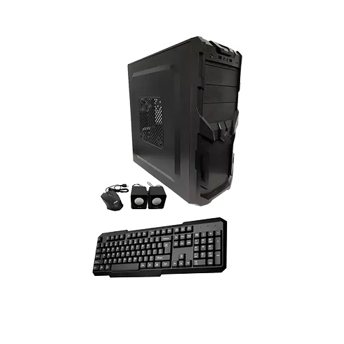 GABINETE BRB KIT X4 BLACK F550 TECLADO MOUSE PARLANTE (BEI-40)