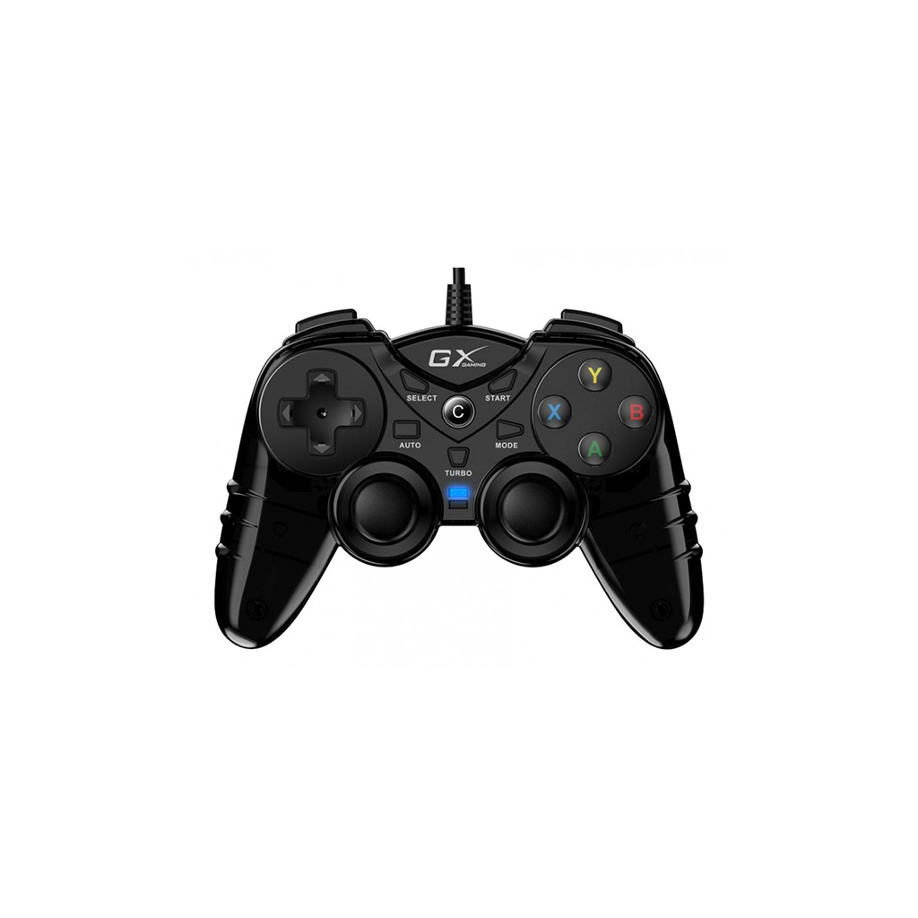 Joystick GENIUS JOYSTICK GENIUS MAXFIRE GX-17UV CONNECTION WIRE USB BLACK (MAXFIRE GX-17UV)
