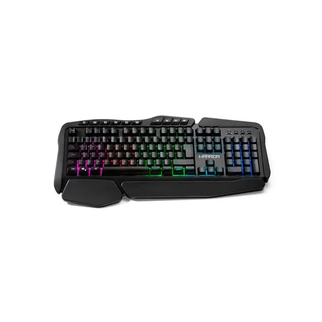 TECLADO GAMER WARRIOR CLANCY RGB MACRO (TC241ESP)