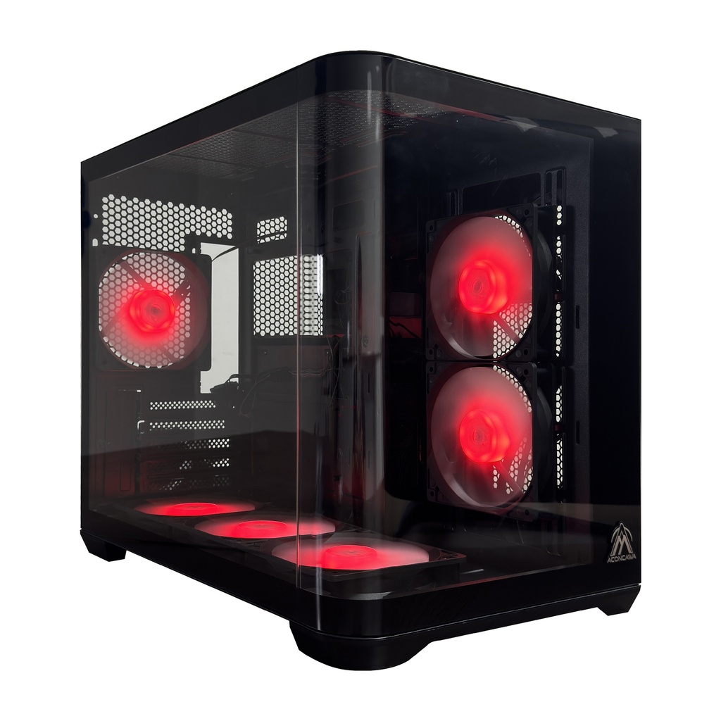 Gabinete gamer Aconcawa Zerix | Fuente 650w (GB-KIT001)