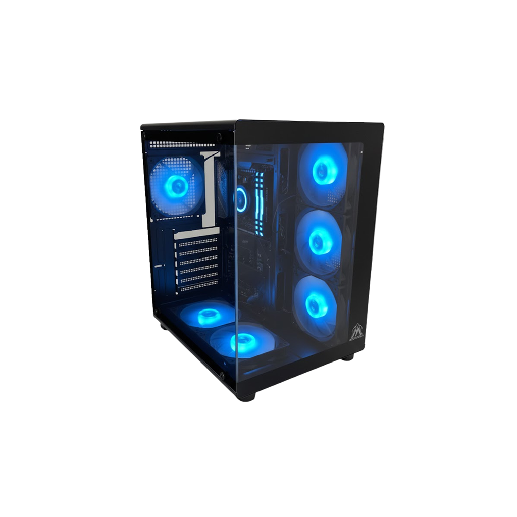 Gabinete Aconcawa Orion ATX con 6 coolers rgb | Fuente 800w (GB-KIT003)