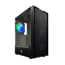 GABINETE ACONCAWA STROMA 4 COOLER FAN ARGB MICRO ATX Y ATX (ACW-502) SIN FUENTE