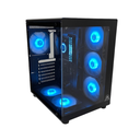 Gabinete Aconcawa Orion ATX con 6 coolers rgb (GB-KIT003SF)