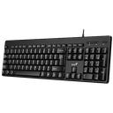 TECLADO GENIUS WIRED CLASSIC USB BLACK (KB-116 BLACK)