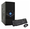 GABINETE PERFORMANCE KIT X3 BLACK F600 TECLADO MOUSE (DX-ATX600-6801)