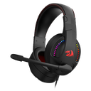 Auricular REDRAGON CRONUS H211 RGB GAMING CONNECTION WIRE BLACK-RED (H211-RGB) (6950376718815)