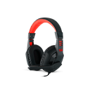 AURICULAR REDRAGON ARES GAMING RGB CONNECTION WIRE BLACK-RED (H120-RGB) (6950376708717)